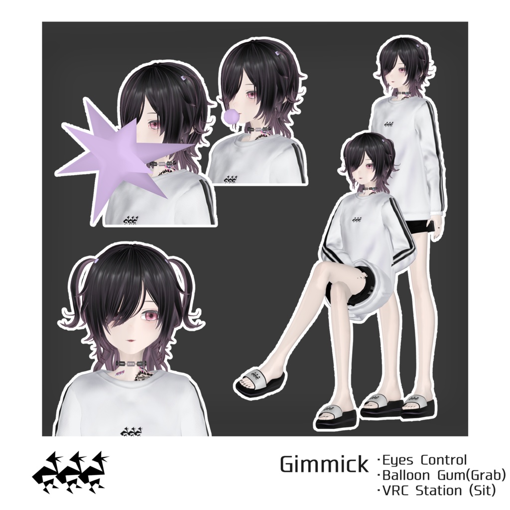 No.A - ノア/オリジナル3Dモデル #No_A3D