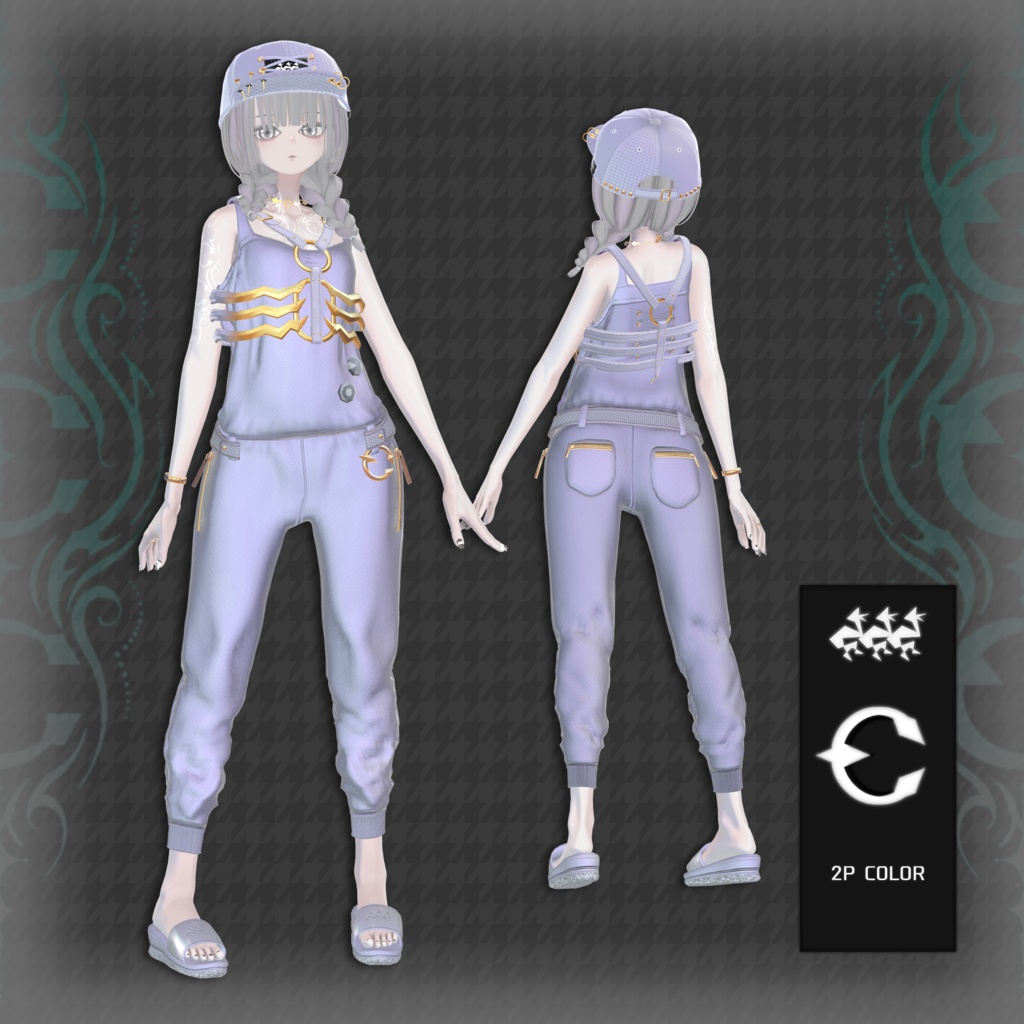 C/オリジナル3Dモデル #C_3D