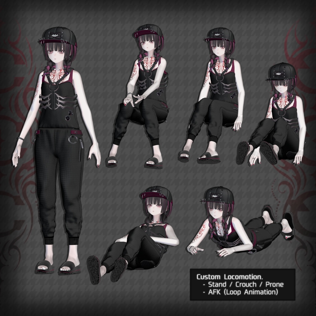 C/オリジナル3Dモデル #C_3D