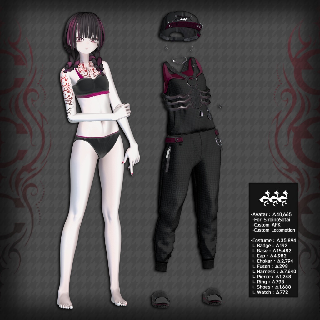 C/オリジナル3Dモデル #C_3D