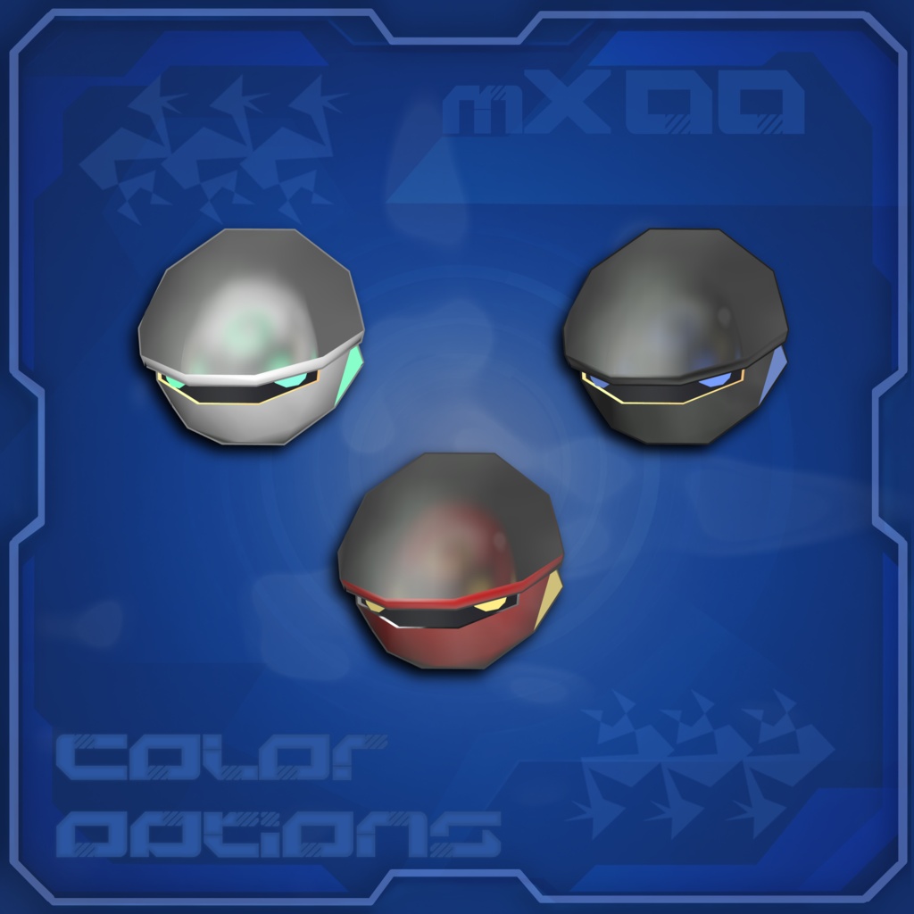 オリジナルアバター&ムチォ用差し替えモデルセット #mX00