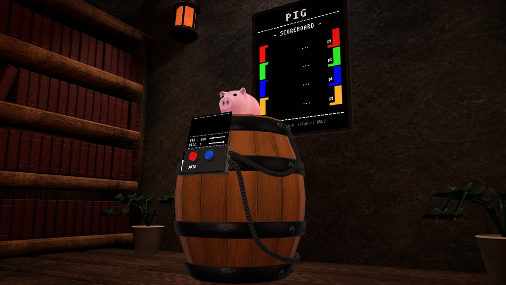 PIG - VRChat向けダイスゲームギミック/UdonChips対応