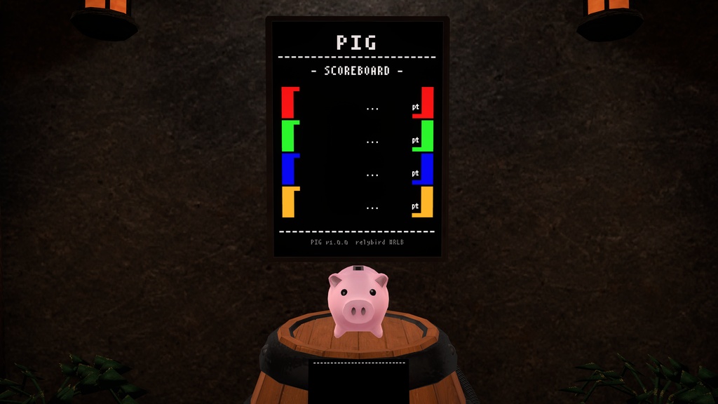 PIG - VRChat向けダイスゲームギミック/UdonChips対応