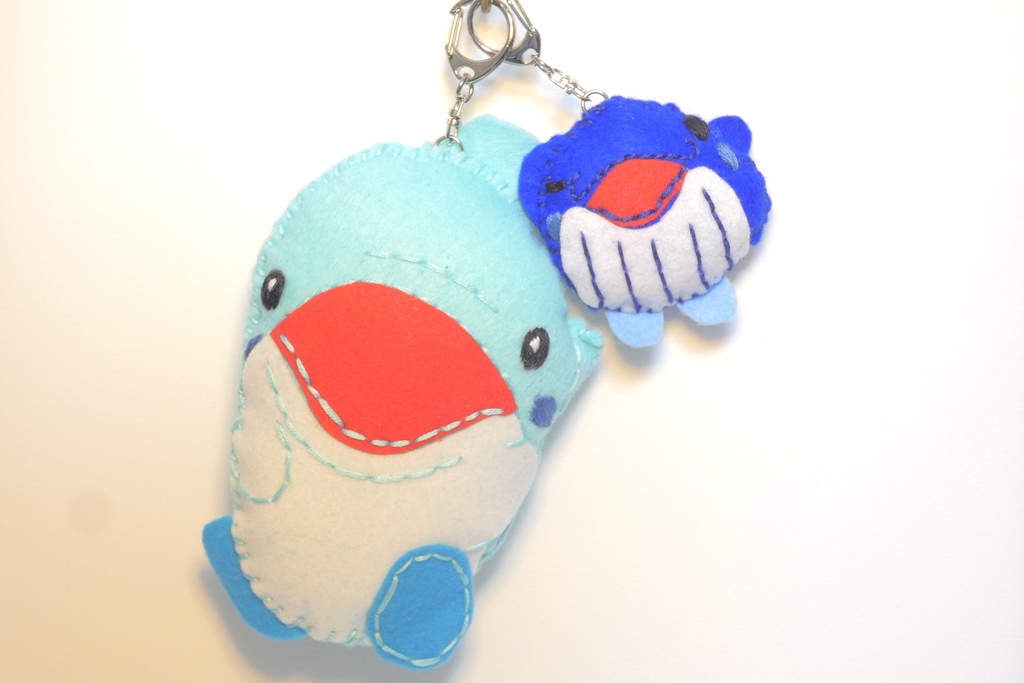 フェルトぬいぐるみ(大)　アクリとハーレセット