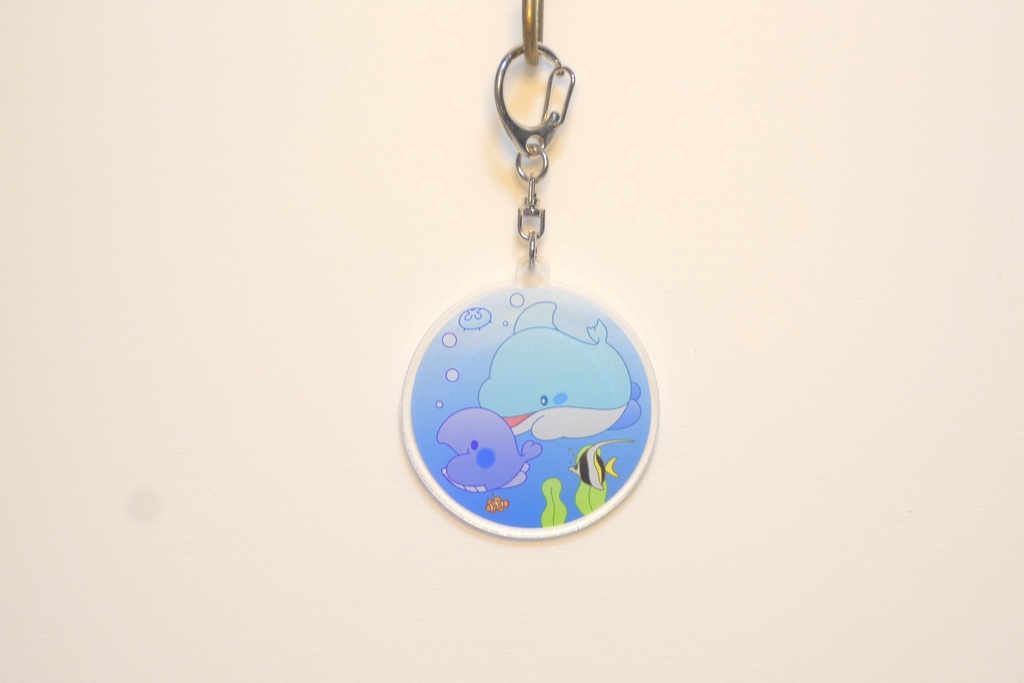 アクリルキーホルダー　海の中を探検バージョン