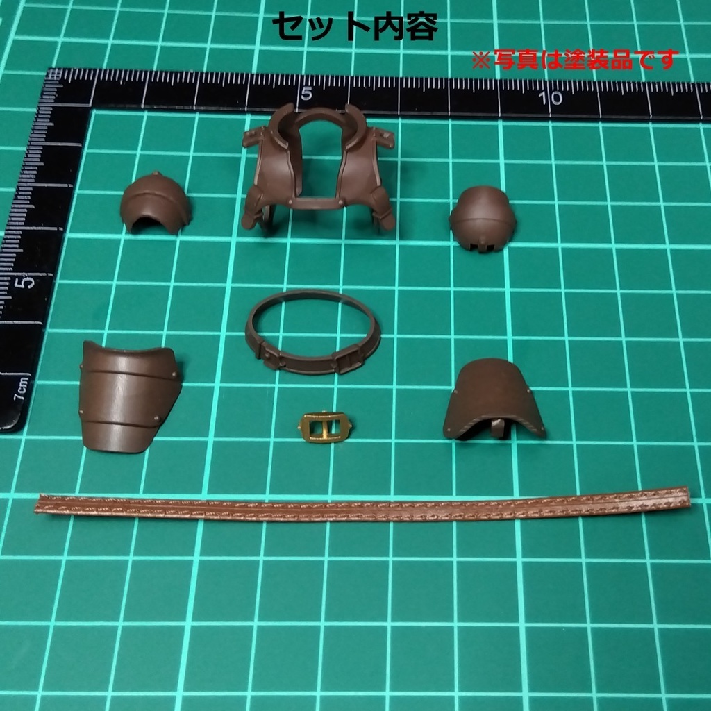 1/12 フィギュアサポートシリーズ 防具 01「レザーアーマー Size-M / Leather Armor Size-M」