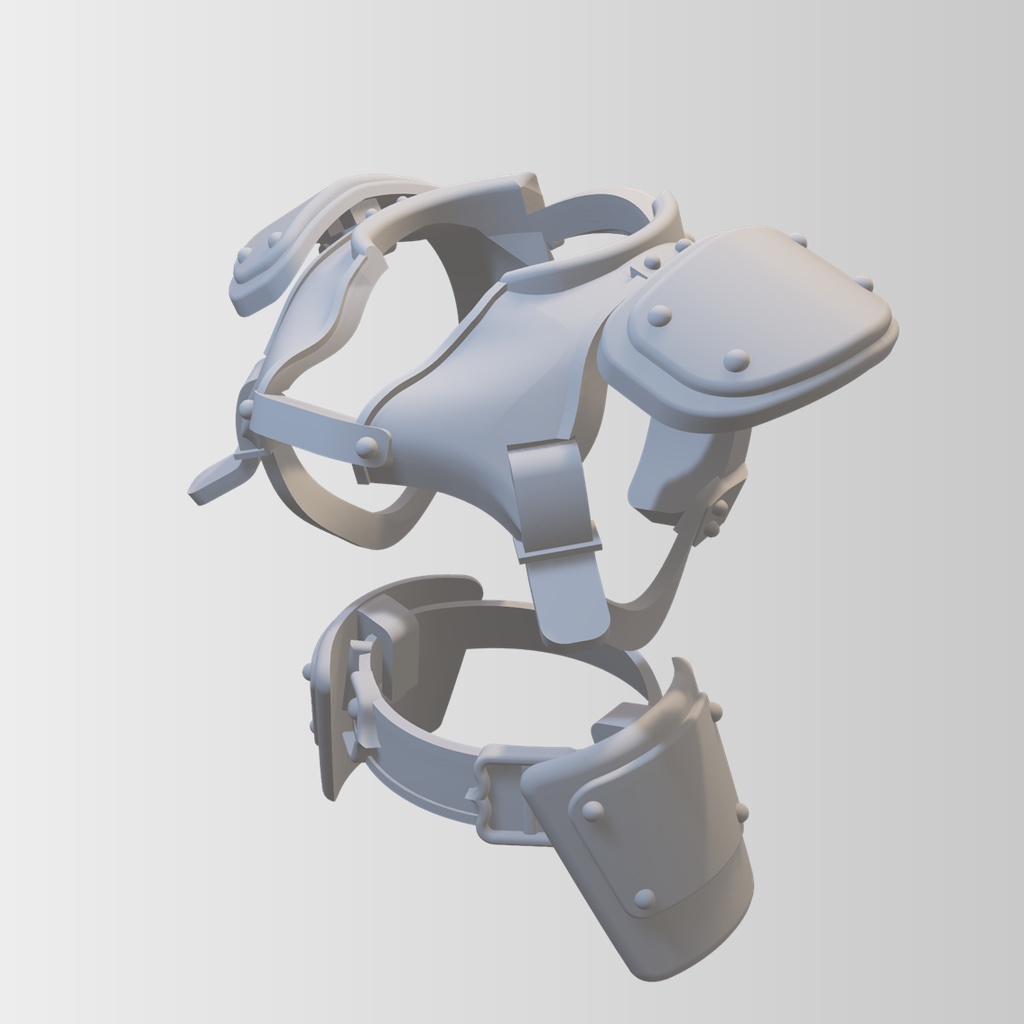 1/12 フィギュアサポートシリーズ 防具 02「レザーアーマー Size-S / Leather Armor Size-S」