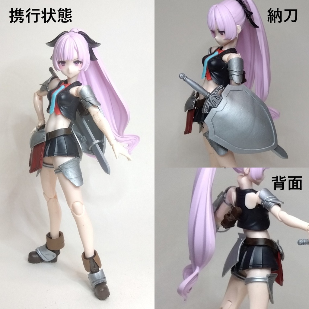 1/12 フィギュアサポートシリーズ クラスギア02「ファイターガードセット/Fighter Guard Set」