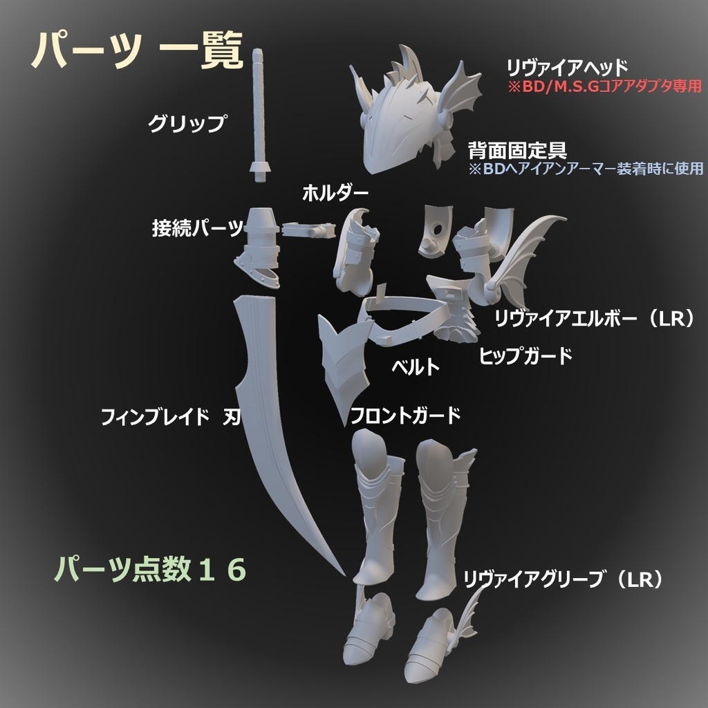 リヴァイアナイトセット