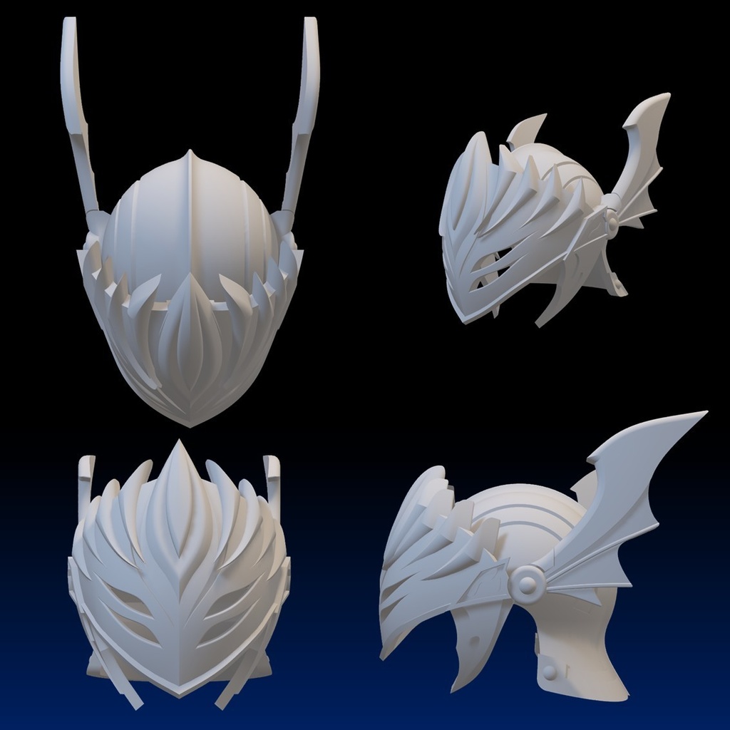 アイアンヘルム シャドウ・ヴェール バスタードール仕様