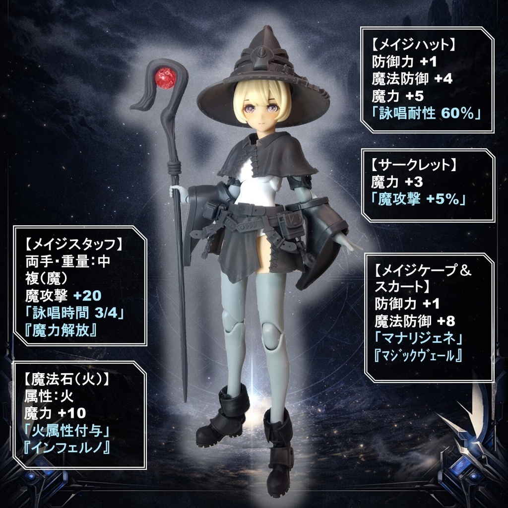 漆黒の宴・魔導装束セット【2026年2月限定】