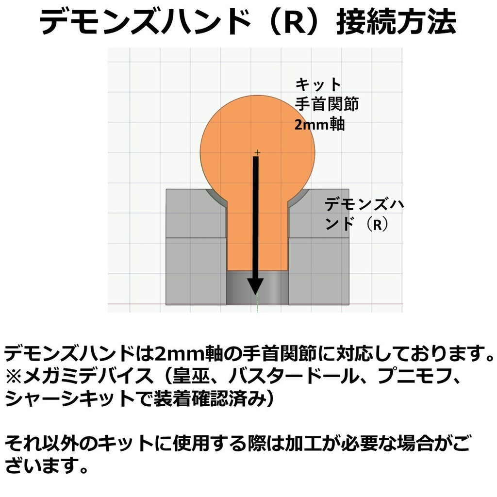 デモンズグラスプ&デモンズハンド(R)