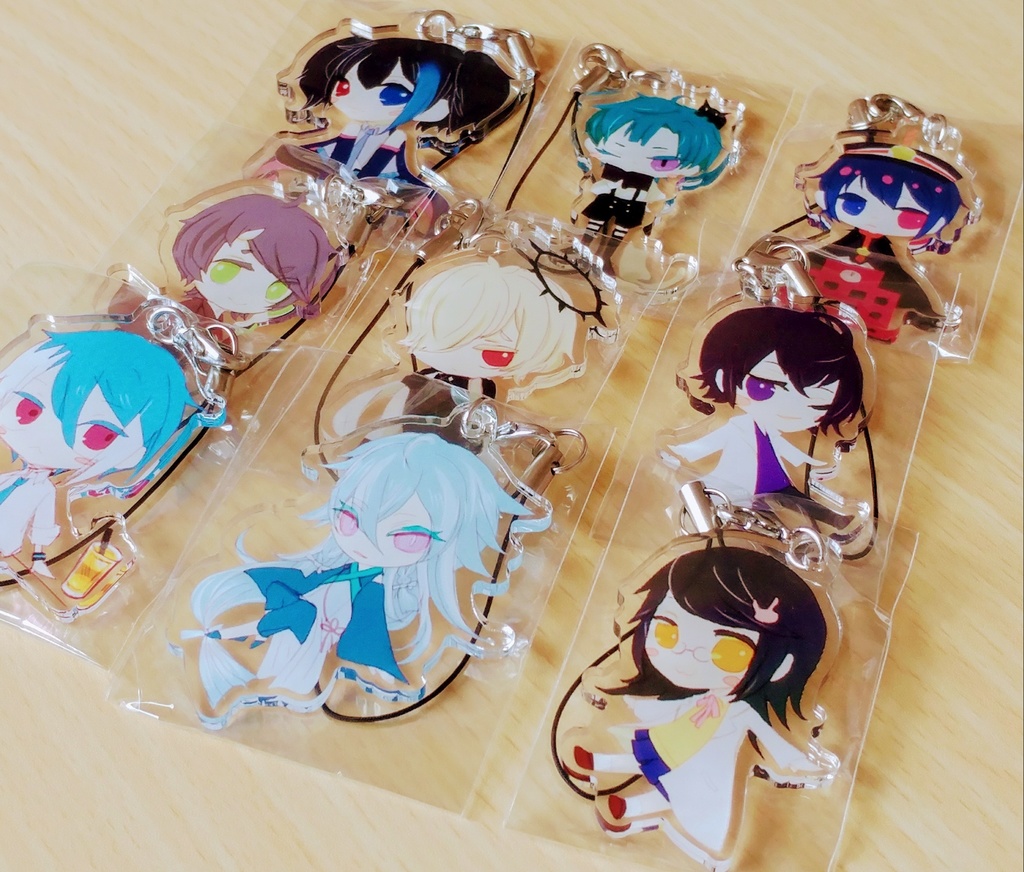 UTAUアクリルキーホルダー