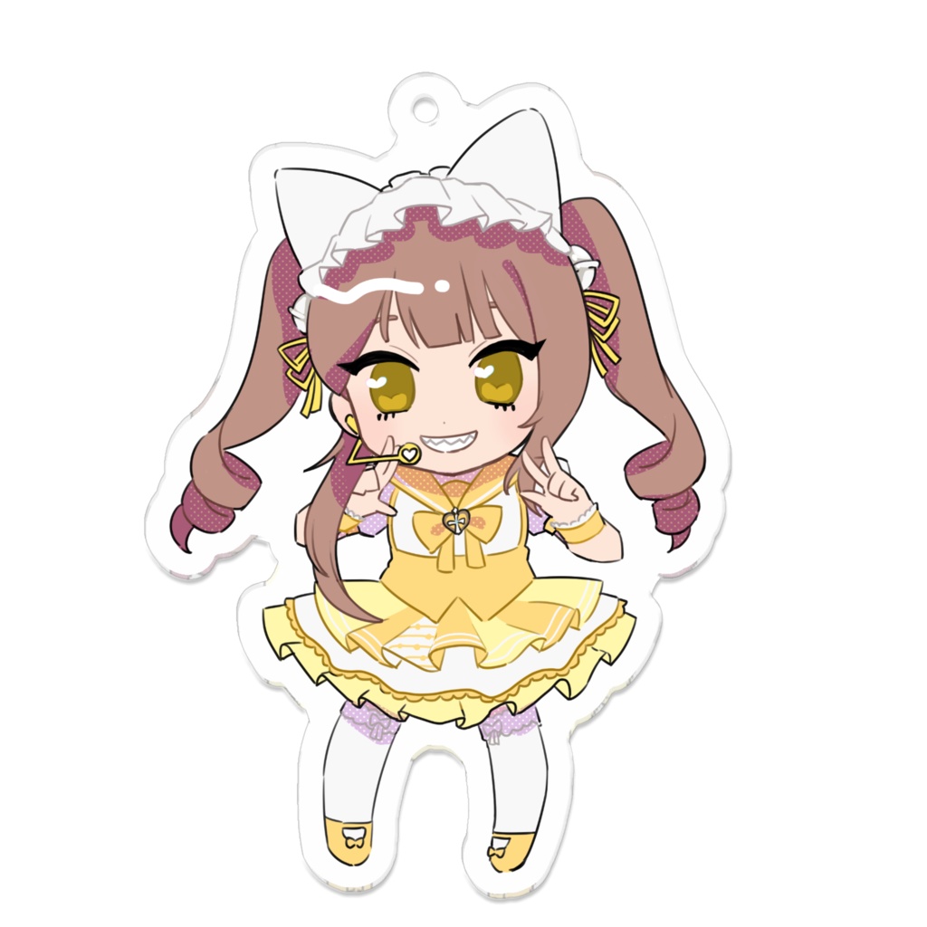 【さいはてガールズ】リアルアクリルキーホルダー