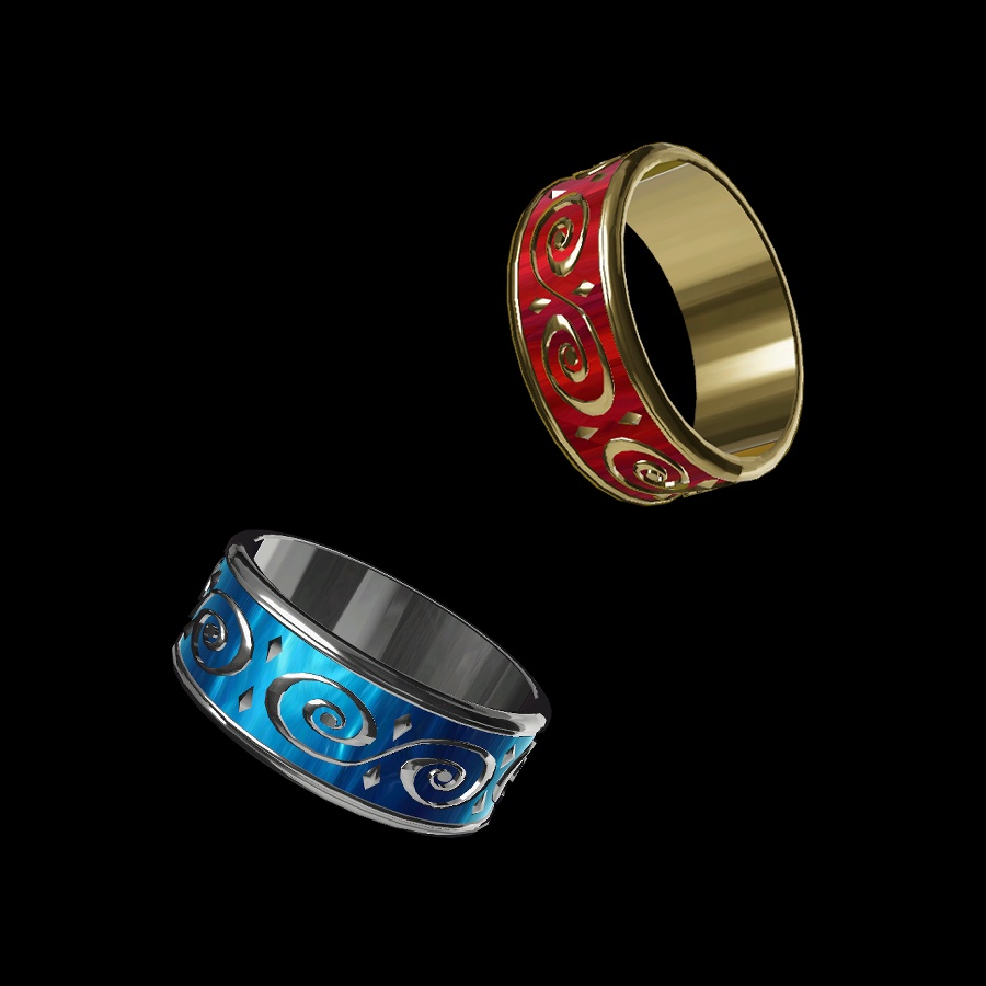 【VRC想定】金の指輪B