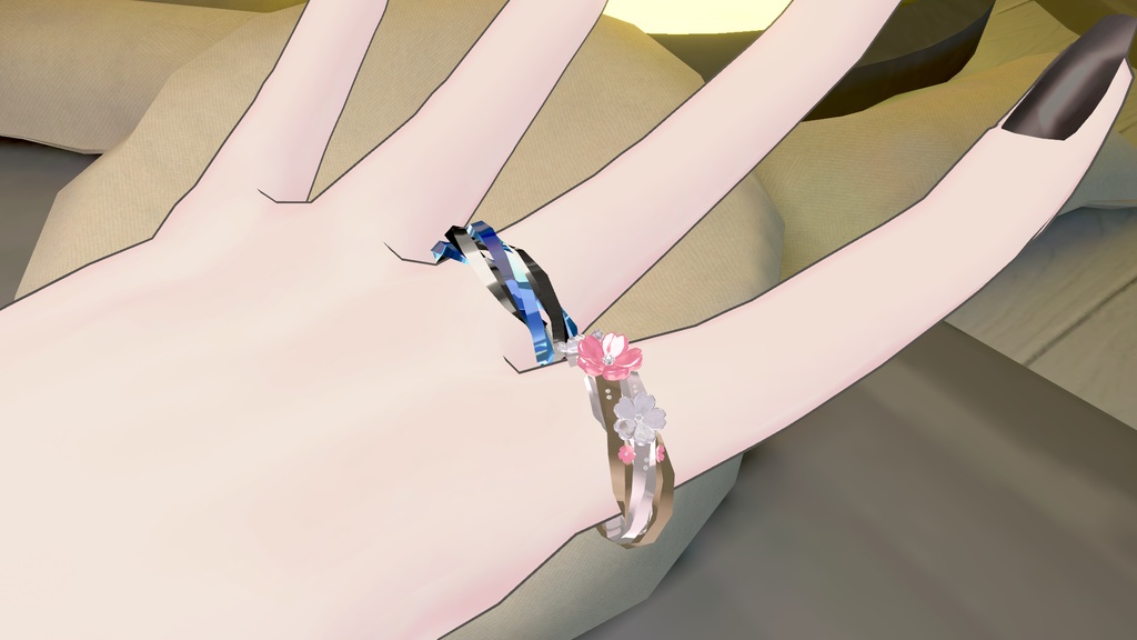 【VRC想定】Sakura Ring -桜リング-