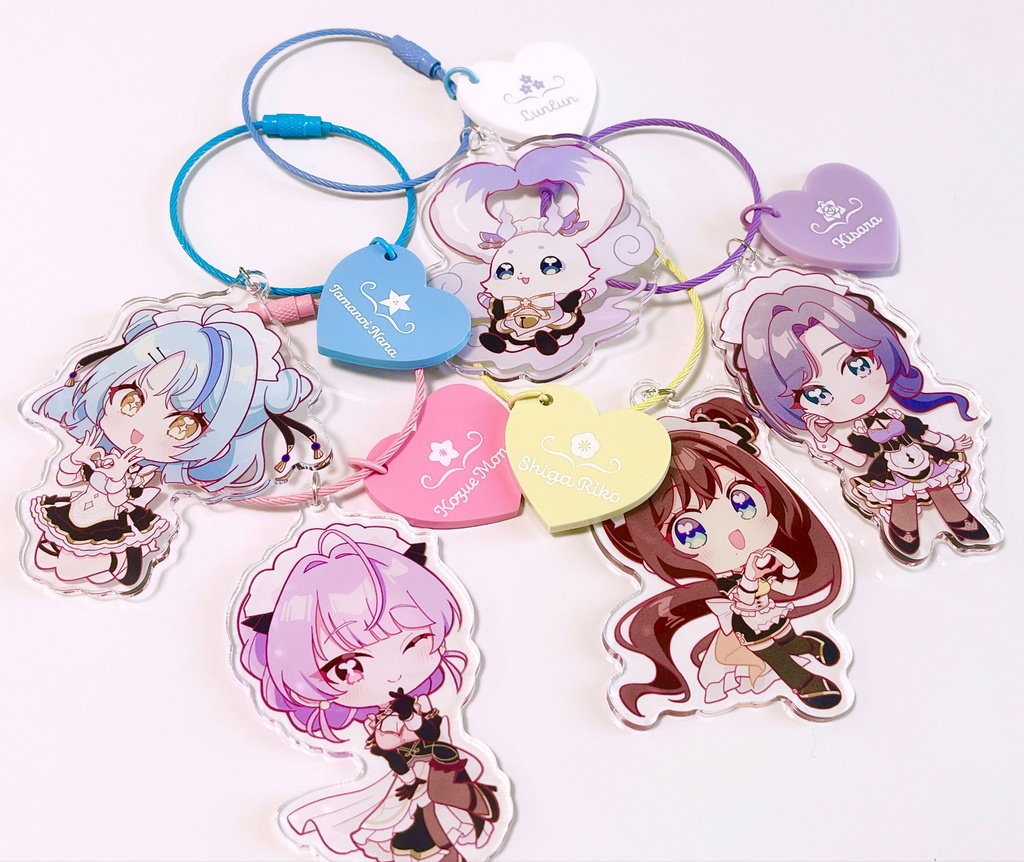 どきキュン♡アクキー いずれ菖蒲か杜若