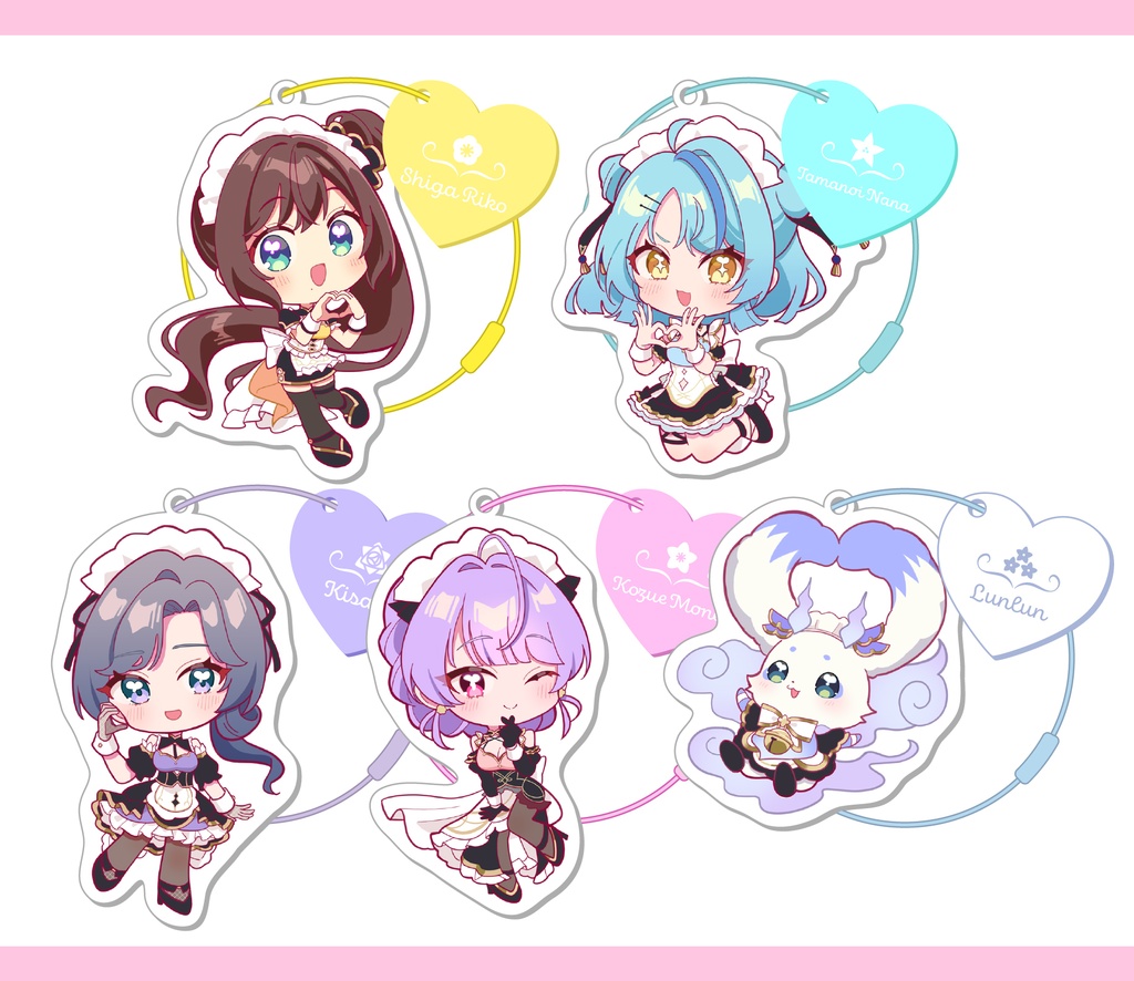 どきキュン♡アクキー いずれ菖蒲か杜若