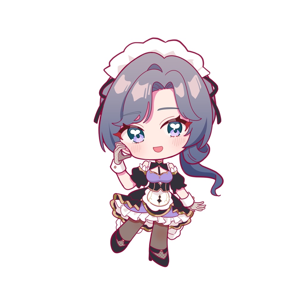 どきキュン♡ステッカー いずれ菖蒲か杜若