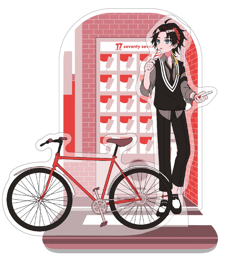 七次元生徒会アクリルジオラマ