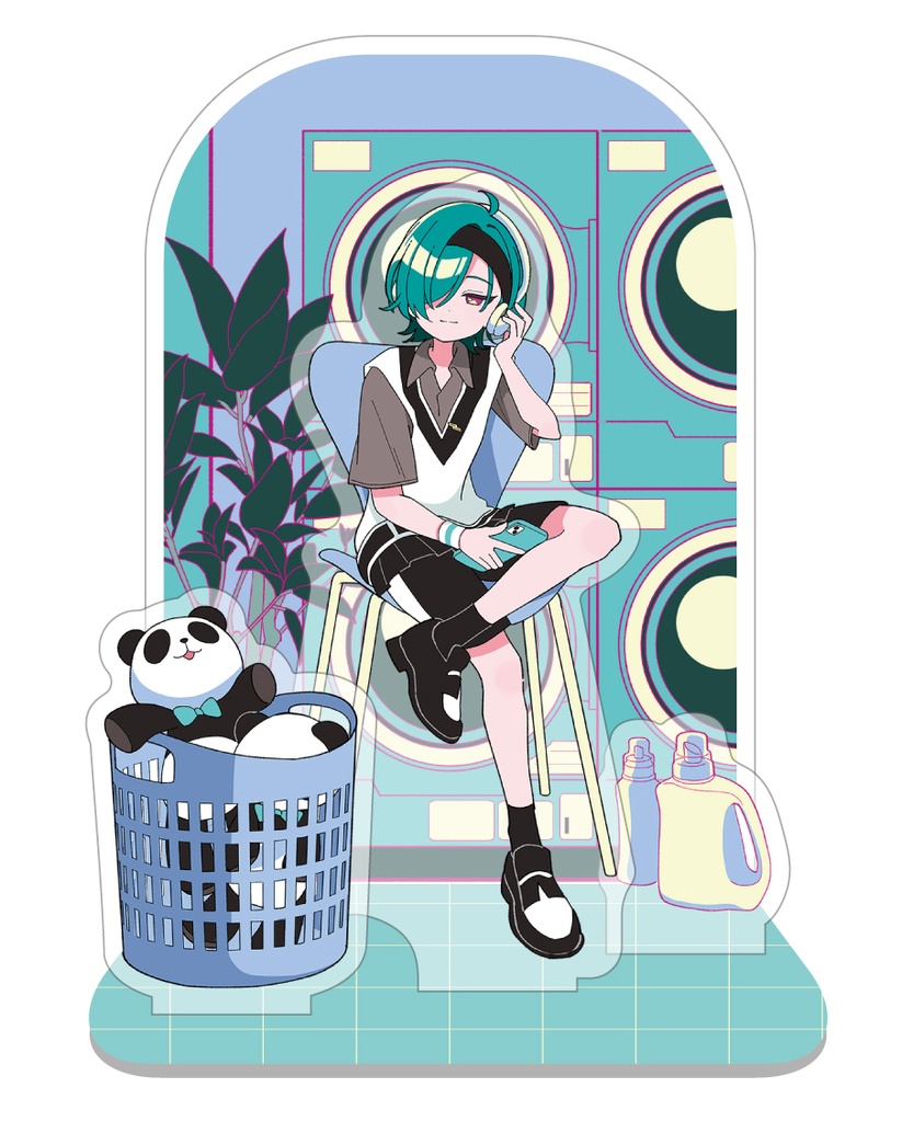 七次元生徒会アクリルジオラマ