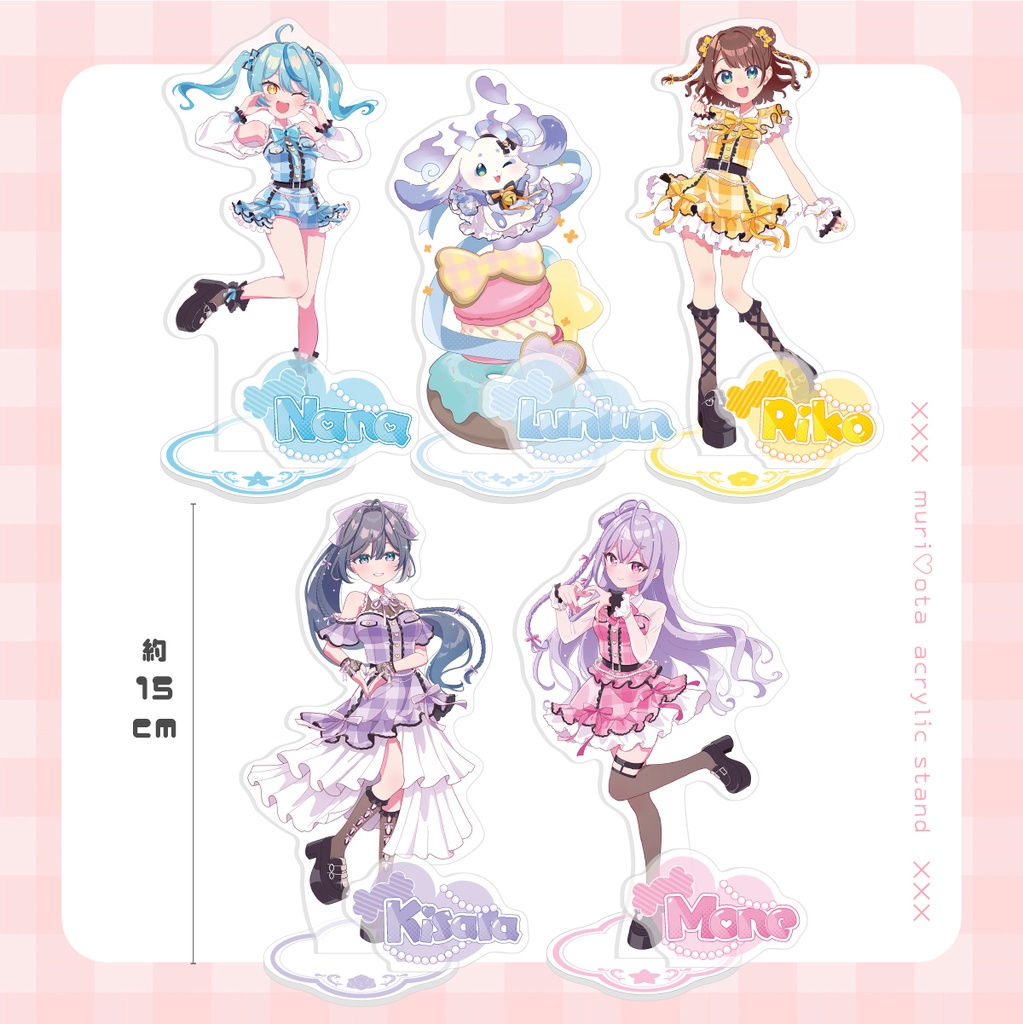 無理オタ♡アクリルスタンド いずれ菖蒲か杜若