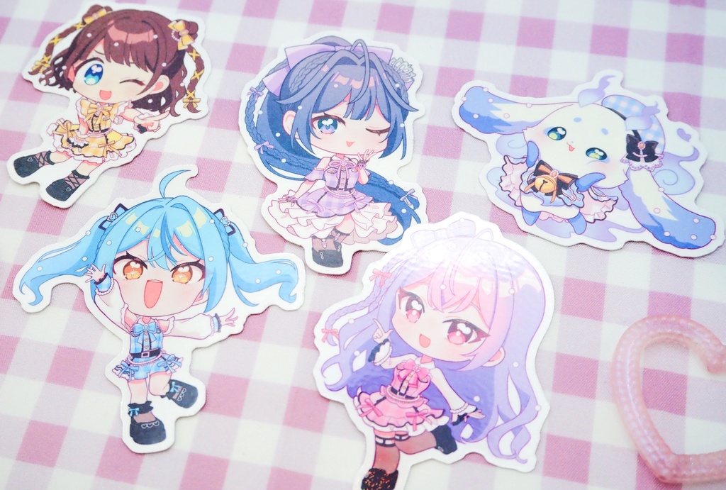 無理オタ♡キラキラステッカー