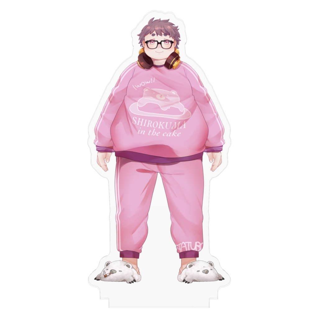 八二嶋たつぼのアクリルフィギア