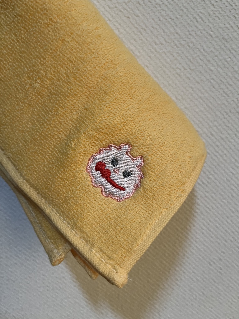 概念刺繍のハンカチ(2021年ズ)