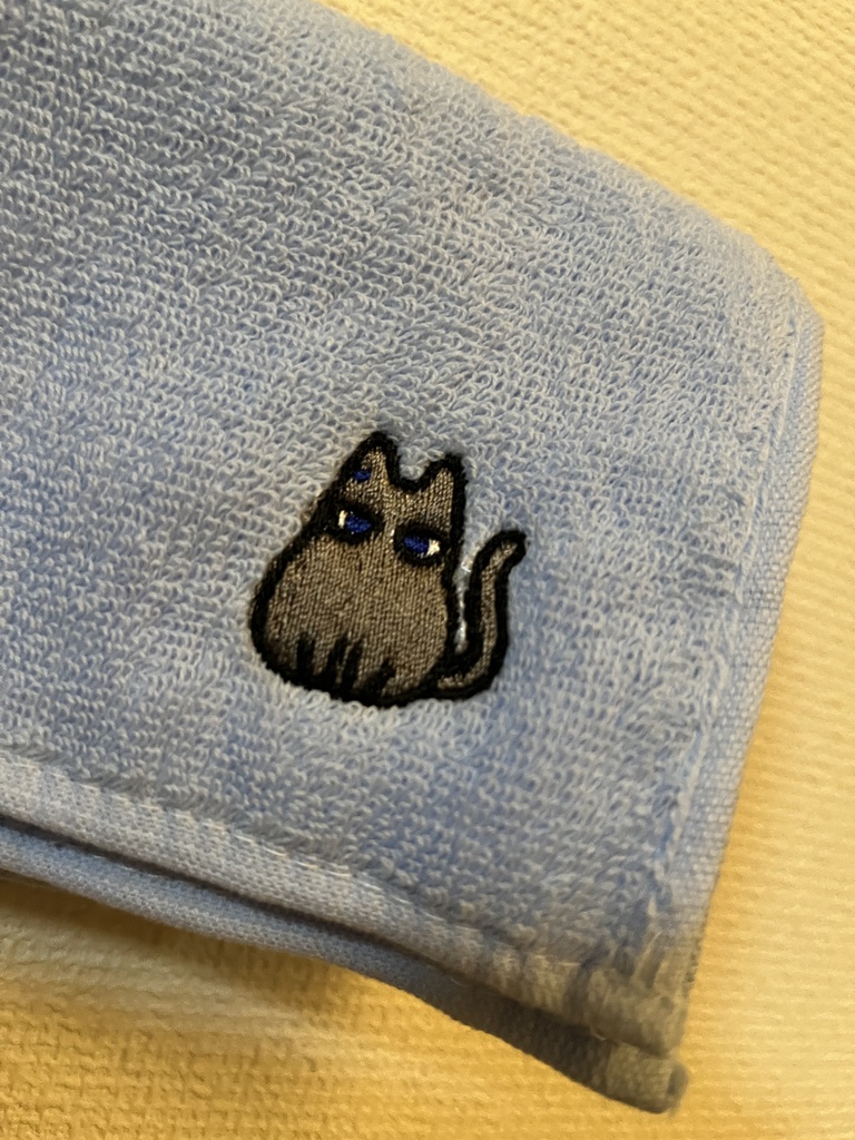 概念刺繍のハンカチ(2022年ズ)