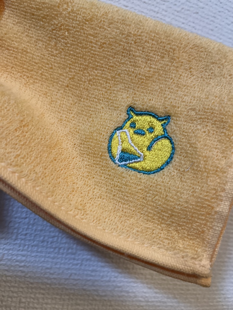 概念刺繍のハンカチ(2022年ズ)