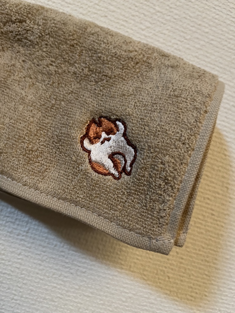 概念刺繍のハンカチ(2022年ズ)