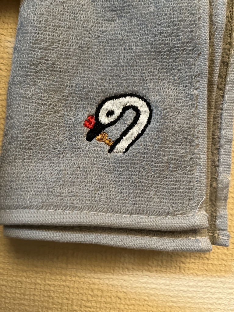 概念刺繍のハンカチ(2022年ズ)