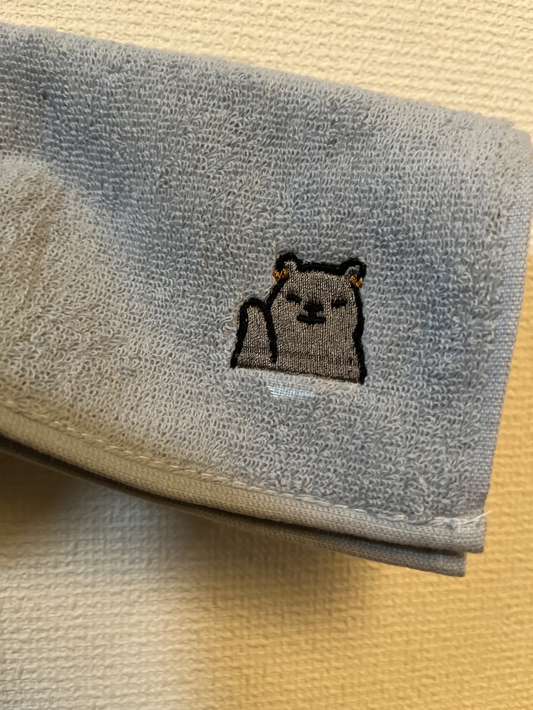 概念刺繍のハンカチ(2023年ズ)
