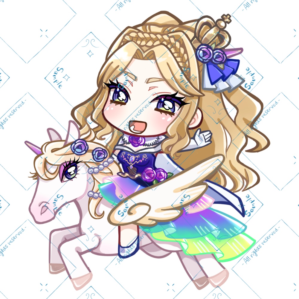 Sherieアクリルキーホルダー（with エリザベス）