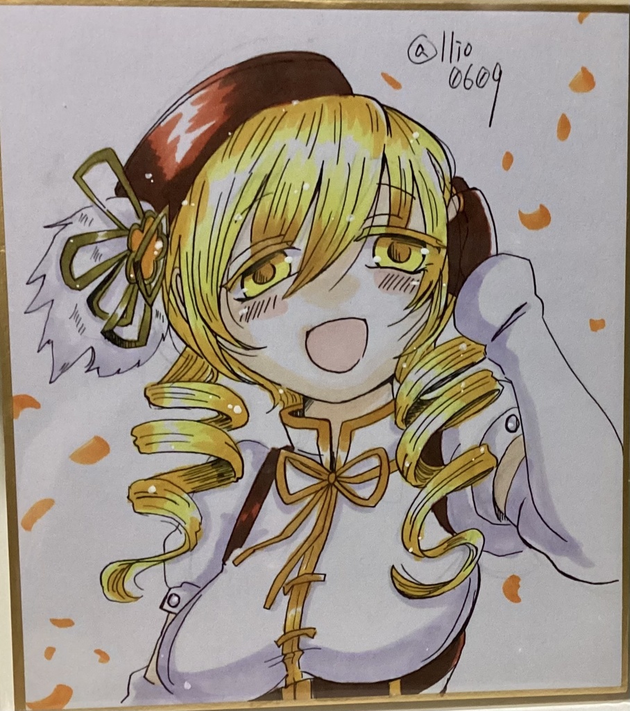 【色紙】巴マミ