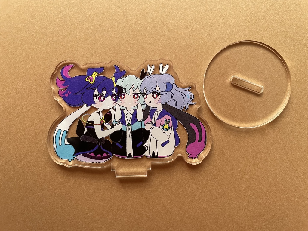 プカβプリプカのアクリルスタンド