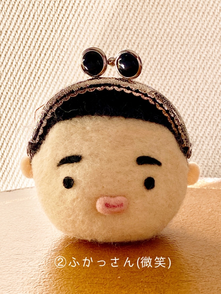 山王 お顔ミニがま口