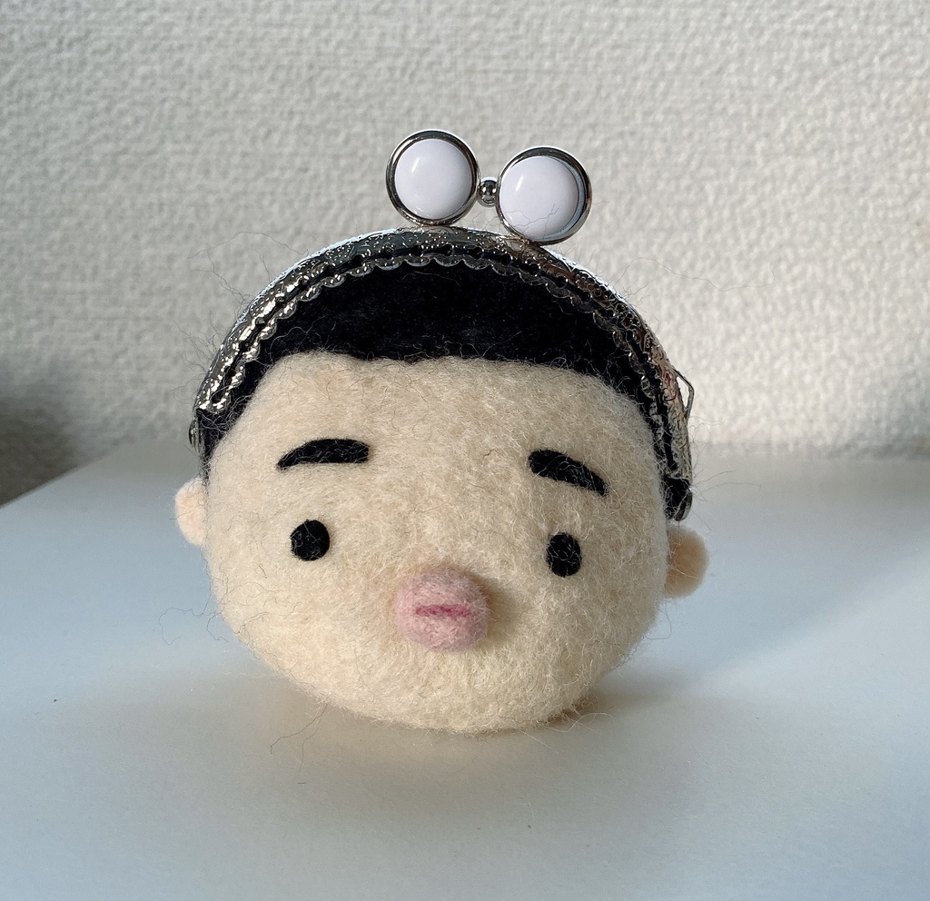 山王 お顔ミニがま口