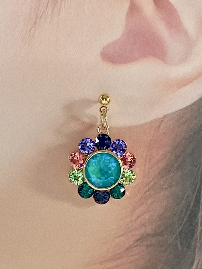 刀剣男士イメージ ビジューピアス/イヤリング 『閃々』