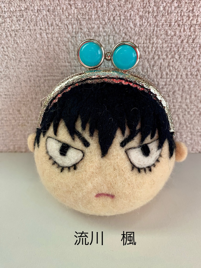 湘北 お顔ミニがま口