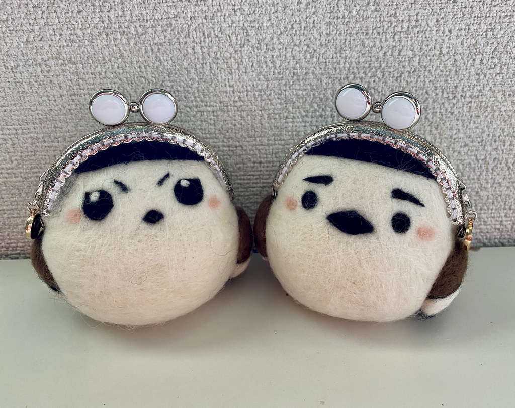 沢エナガくんと深エナガさん　ミニがま口