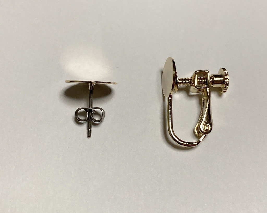 刀剣男士イメージ つまみ細工 小さなお花ピアス/イヤリング (改) 其の弐