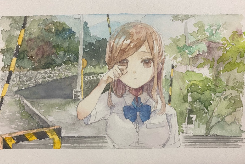 【原画】ないてない