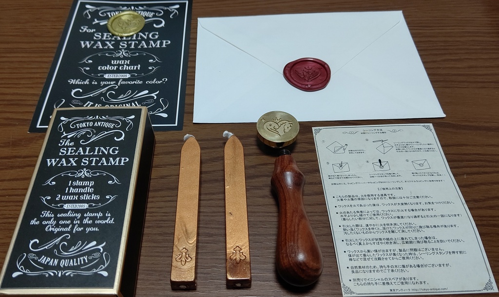 シーリングスタンプ(封蝋) アイドルマスターシンデレラガールズペガサスマーク