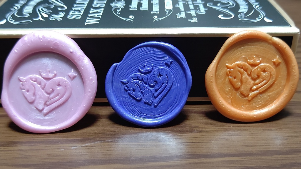 シーリングスタンプ(封蝋) アイドルマスターシンデレラガールズペガサスマーク