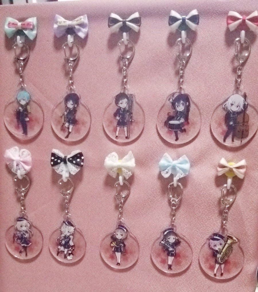 粟田口吹奏楽団 アクリルキーホルダー