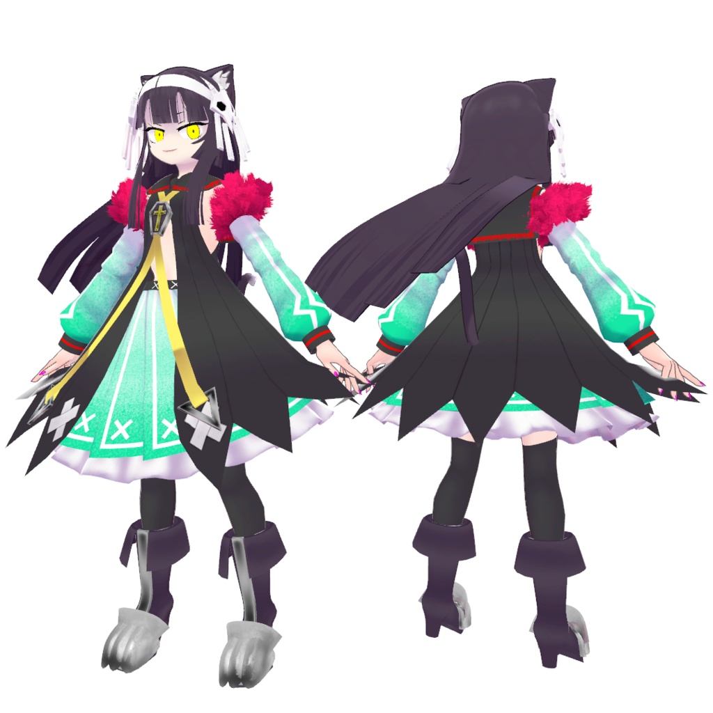 3Dモデル「魔女・ローテランサ」