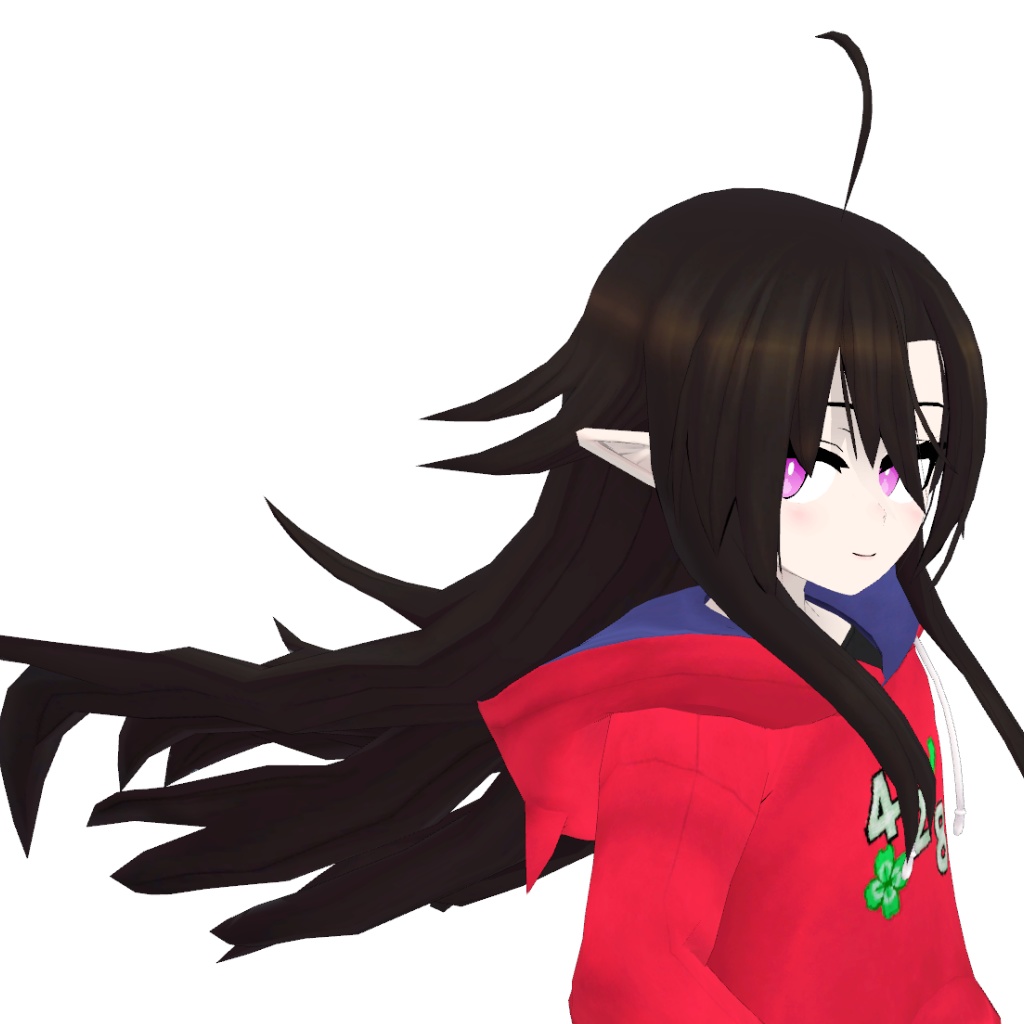 3Dモデル「ドッペルちゃん」