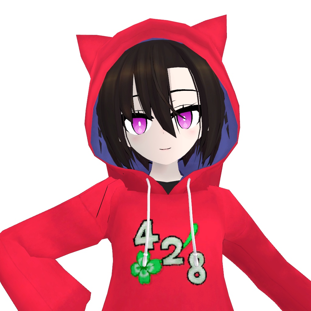 3Dモデル「ドッペルちゃん」